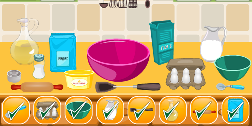 Cake Girls Games Cooking Games Mod Captura de pantalla 2