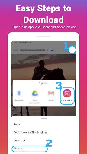 Video Downloader For Insta - IG Stories, Reels Скриншот 2