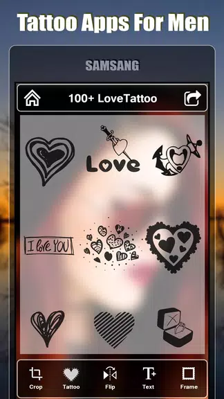 Tattoo design apps for men Zrzut ekranu 3