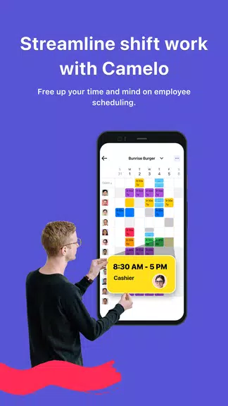 Camelo: Work Schedule Maker应用截图第1张