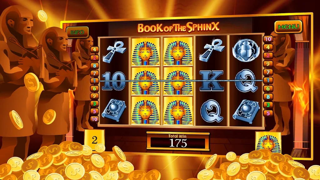 Book Of Sphinx Slot Скриншот 1