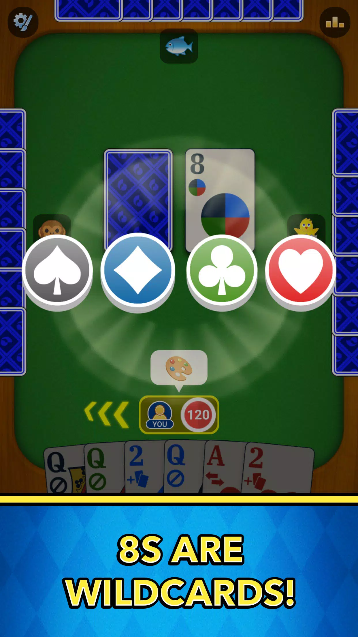 Crazy Eights Captura de pantalla 3