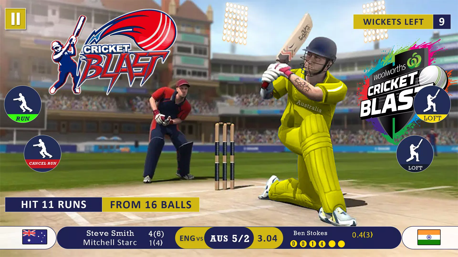 World Cricket Games Offline Скриншот 1