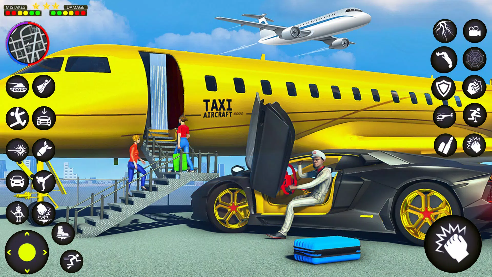 Taxi Driving: 3D Crazy Parking Captura de tela 2