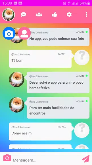 Lgbtqia+ Chat: LGBT Dating Скриншот 1