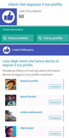 nowEvent - L'app a misura di evento Captura de tela 3