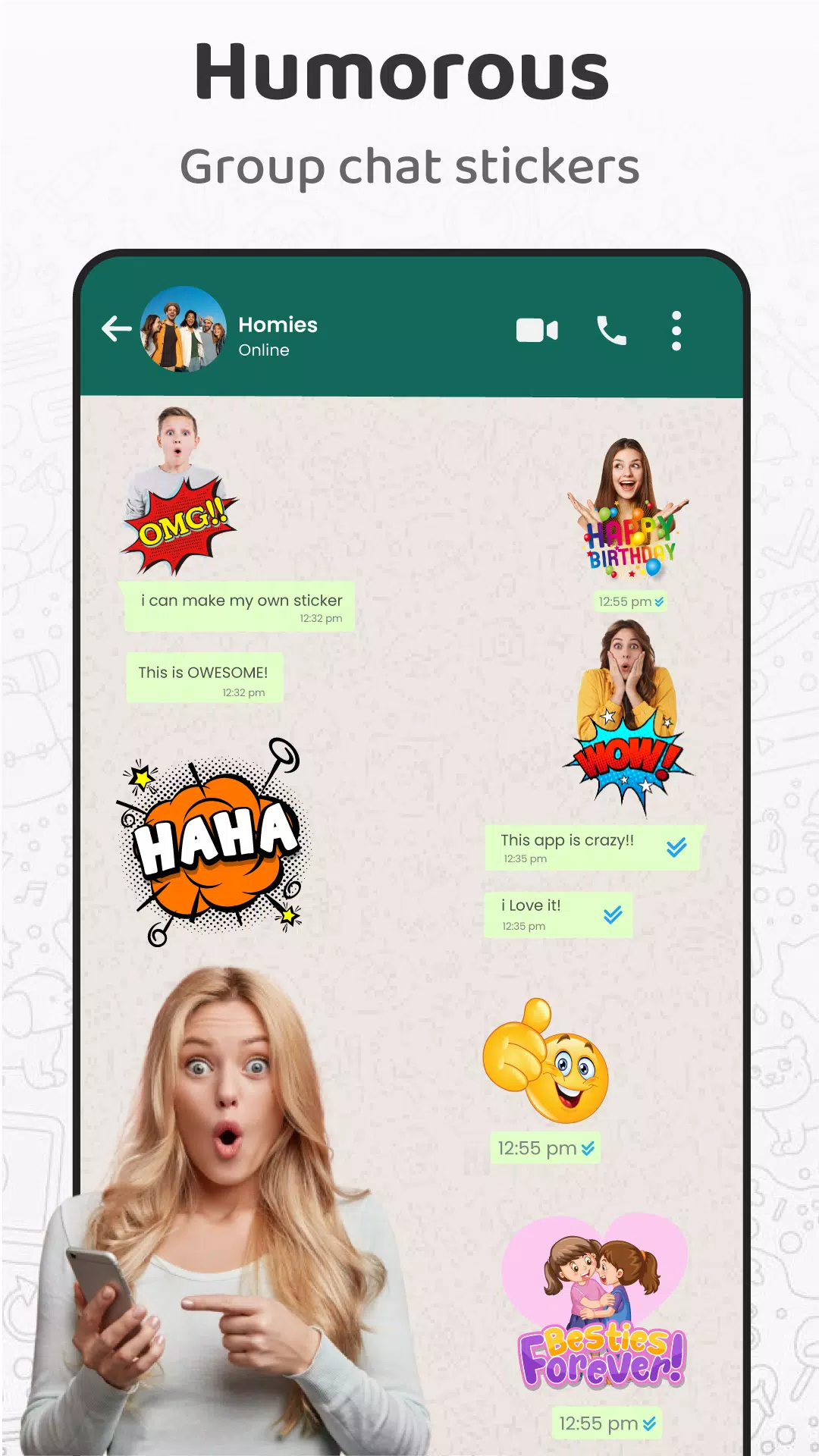 Animated Sticker Maker & GIFHY ภาพหน้าจอ 3