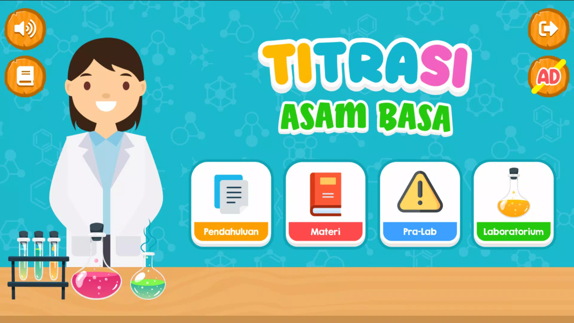 Virtual Lab Titrasi Asam Basa Zrzut ekranu 2