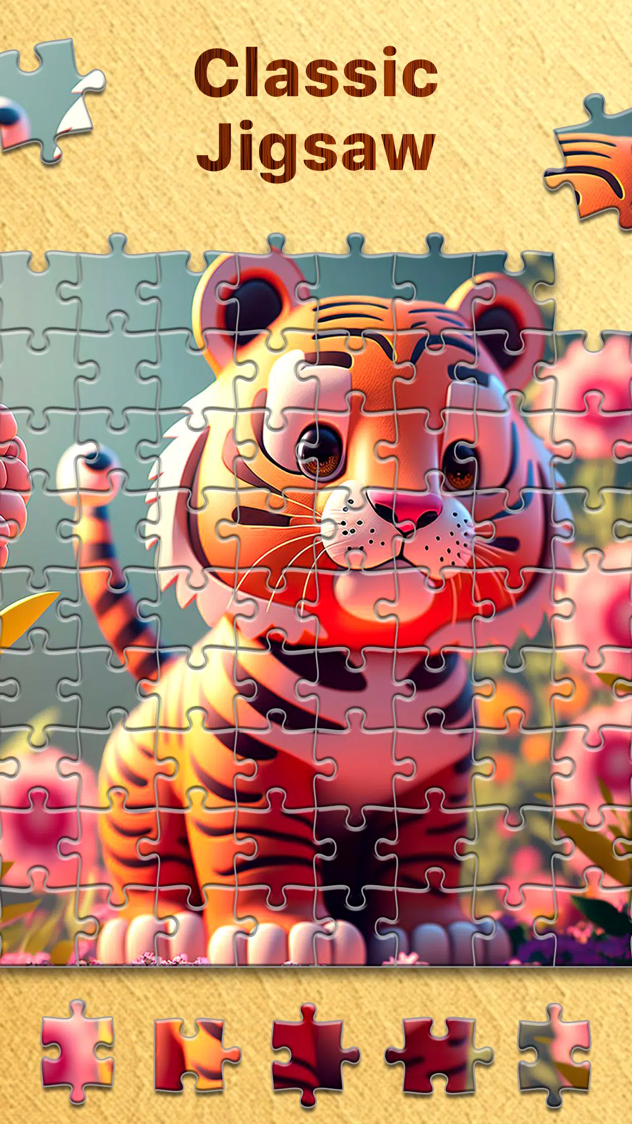 Jigsaw Puzzles - Brain Games Schermafbeelding 1