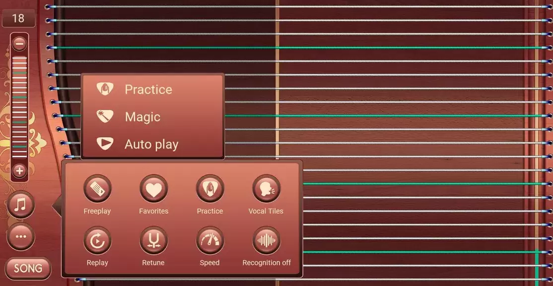 Guzheng Connect: Tuner & Notes Detector Captura de tela 2