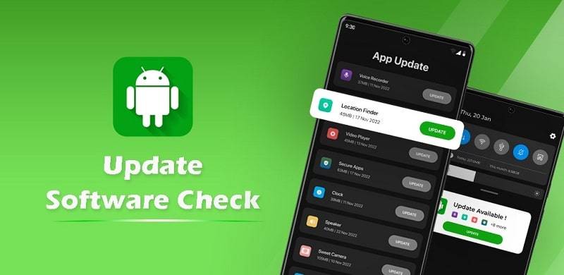 Update Software Check ภาพหน้าจอ 1