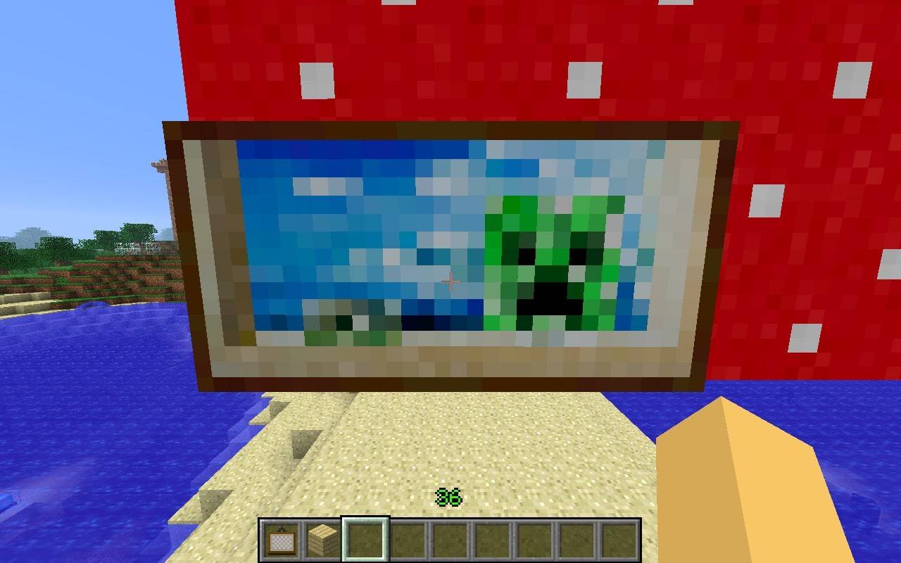 Minecraft में कस्टम पेंटिंग
