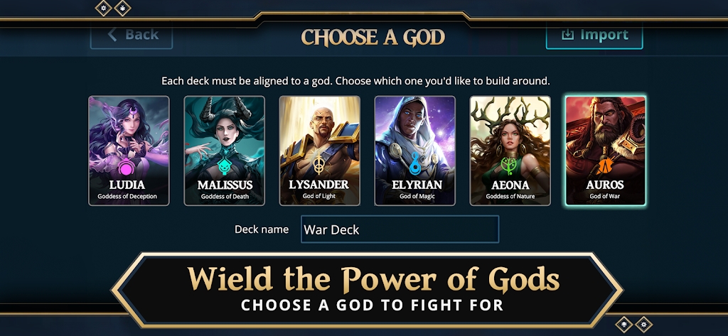 Gods Unchained Schermafbeelding 4