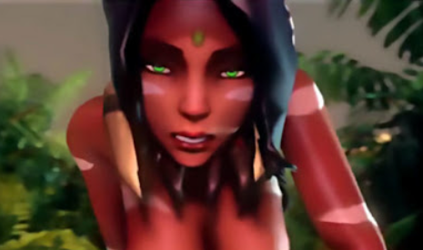 Nidalee Queen of the Jungle ဖန်သားပြင်ဓာတ်ပုံ 1