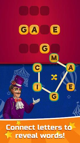 Circus Words: Magic Puzzle Tangkapan skrin 3