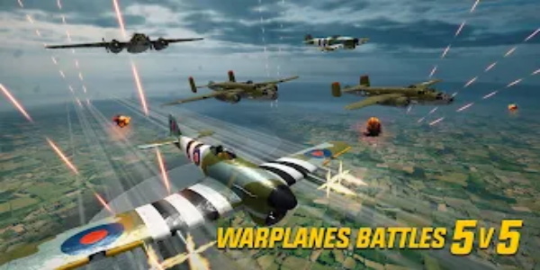 Wings of Heroes: plane games Ekran Görüntüsü 2