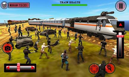 US Army Train Zombie Shooting Tangkapan skrin 3