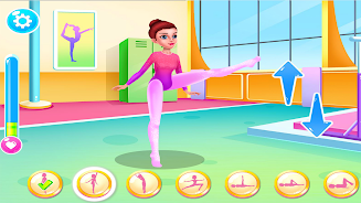 Dreamy Gymnastic & Dance Game Captura de pantalla 4