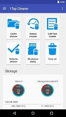 Schermata 1Tap Cleaner Pro 1