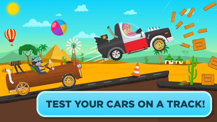 Auto-Spiel für Kinder & Rennen Screenshot 1