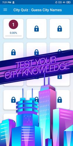Guess the city game 스크린샷 2