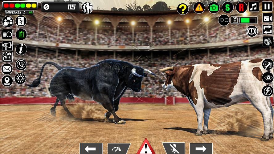 Wild Battle Craft: Bull Fight Captura de pantalla 2