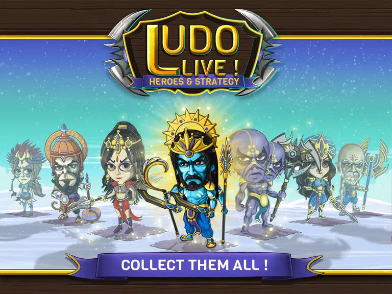 Ludo Live! Heroes & Strategy应用截图第1张