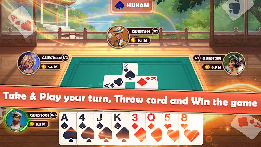 Kachuful - Judgement Card Game Screenshot 1