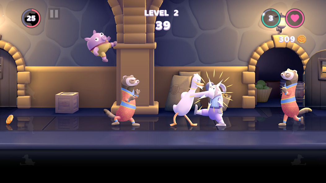 Punch Kick Duck Mod स्क्रीनशॉट 2
