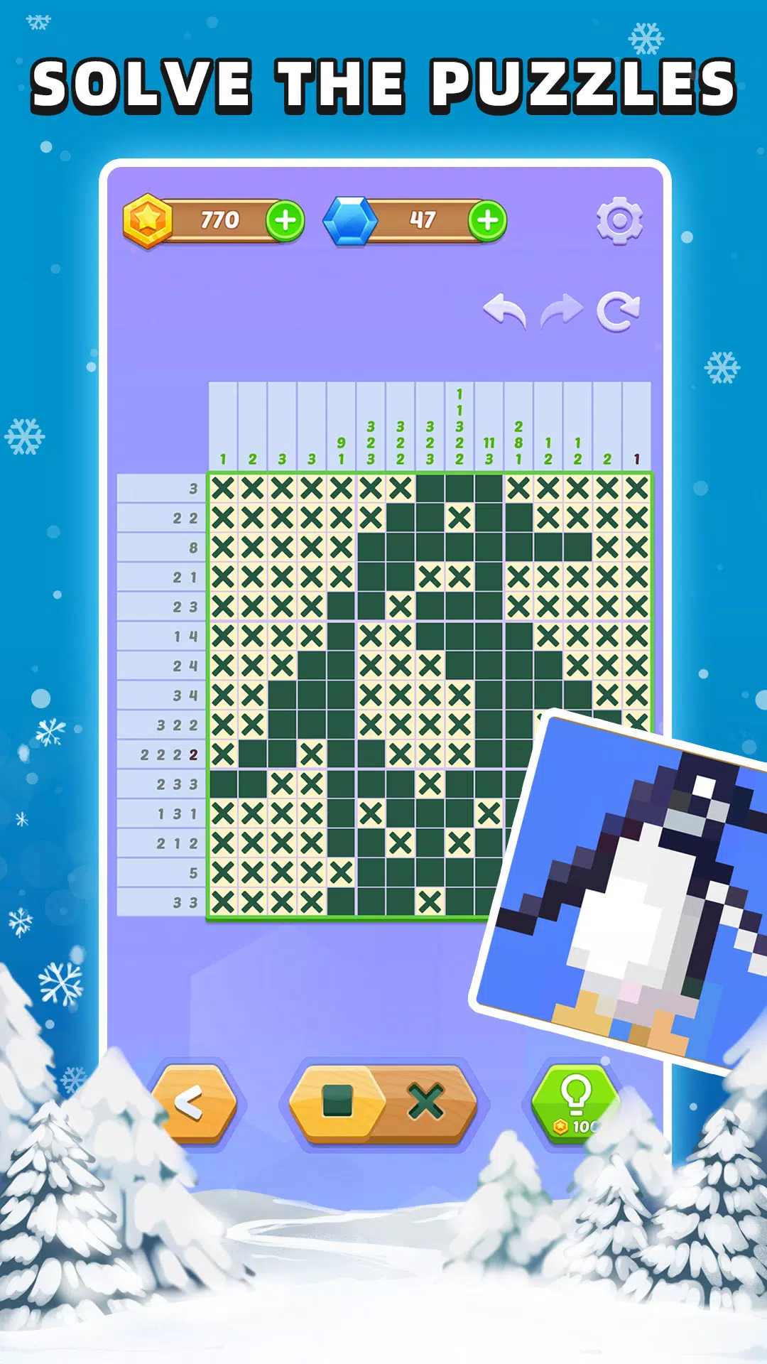 Nonogram Jigsaw - Color Pixel 스크린샷 3