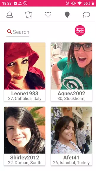 senior dating and chat Captura de pantalla 3