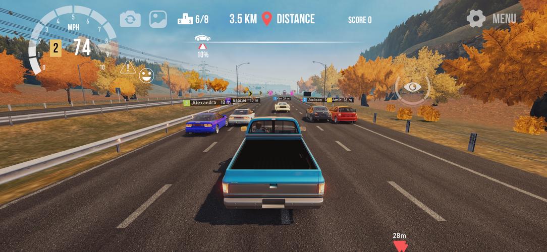 CPM Traffic Racer 스크린샷 2