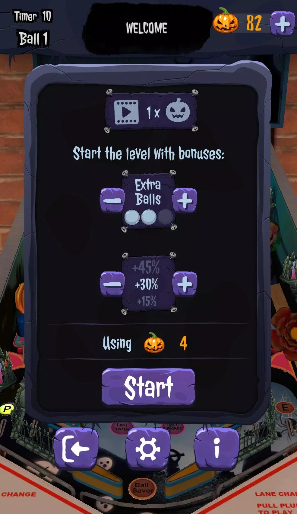 Halloween Pinball स्क्रीनशॉट 4