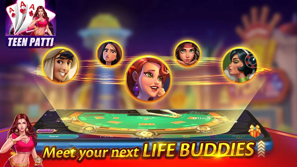 Teen Patti Indian 3 Patti Game Capture d'écran 3