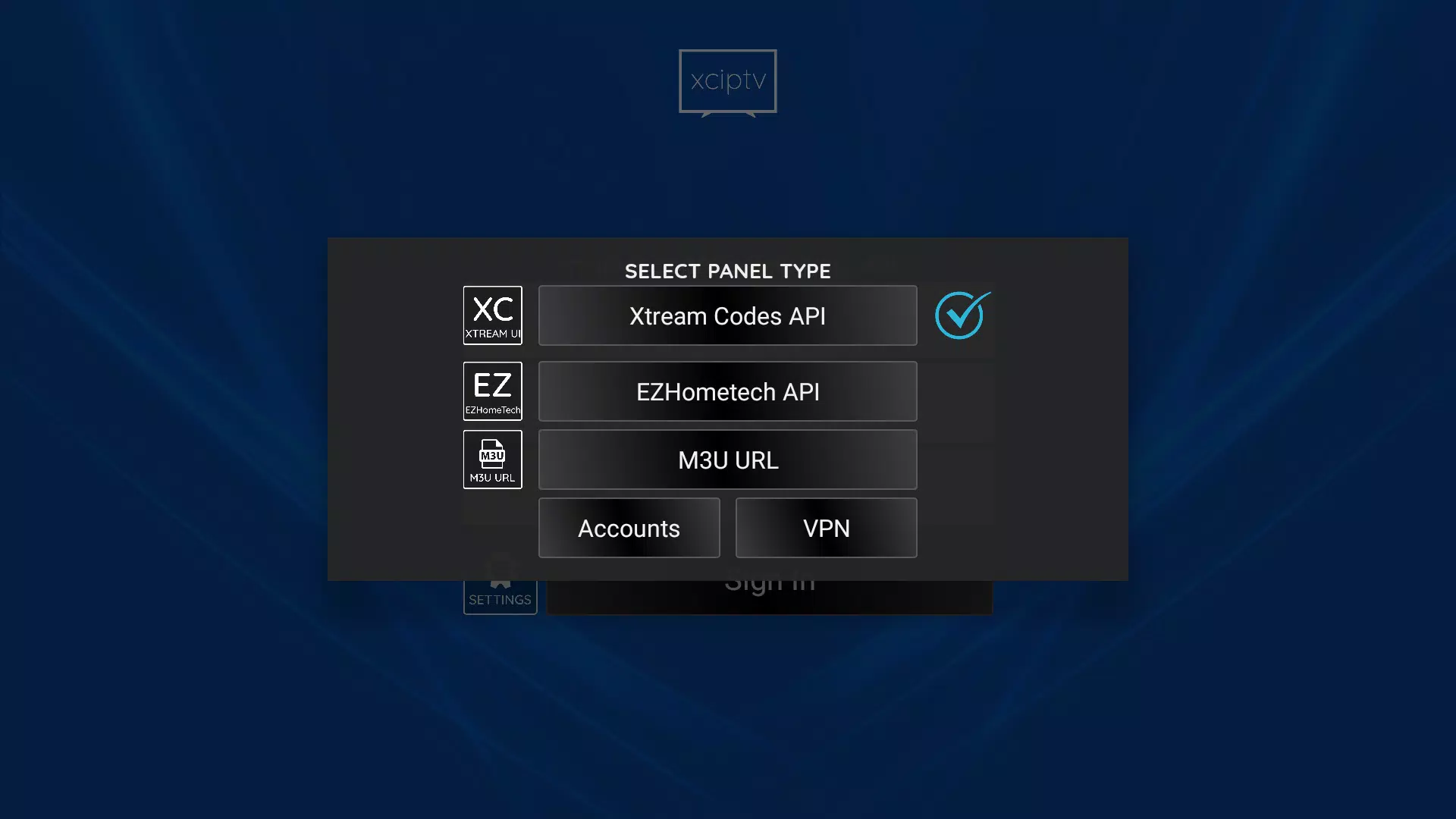 XCIPTV PLAYER應用截圖第4張