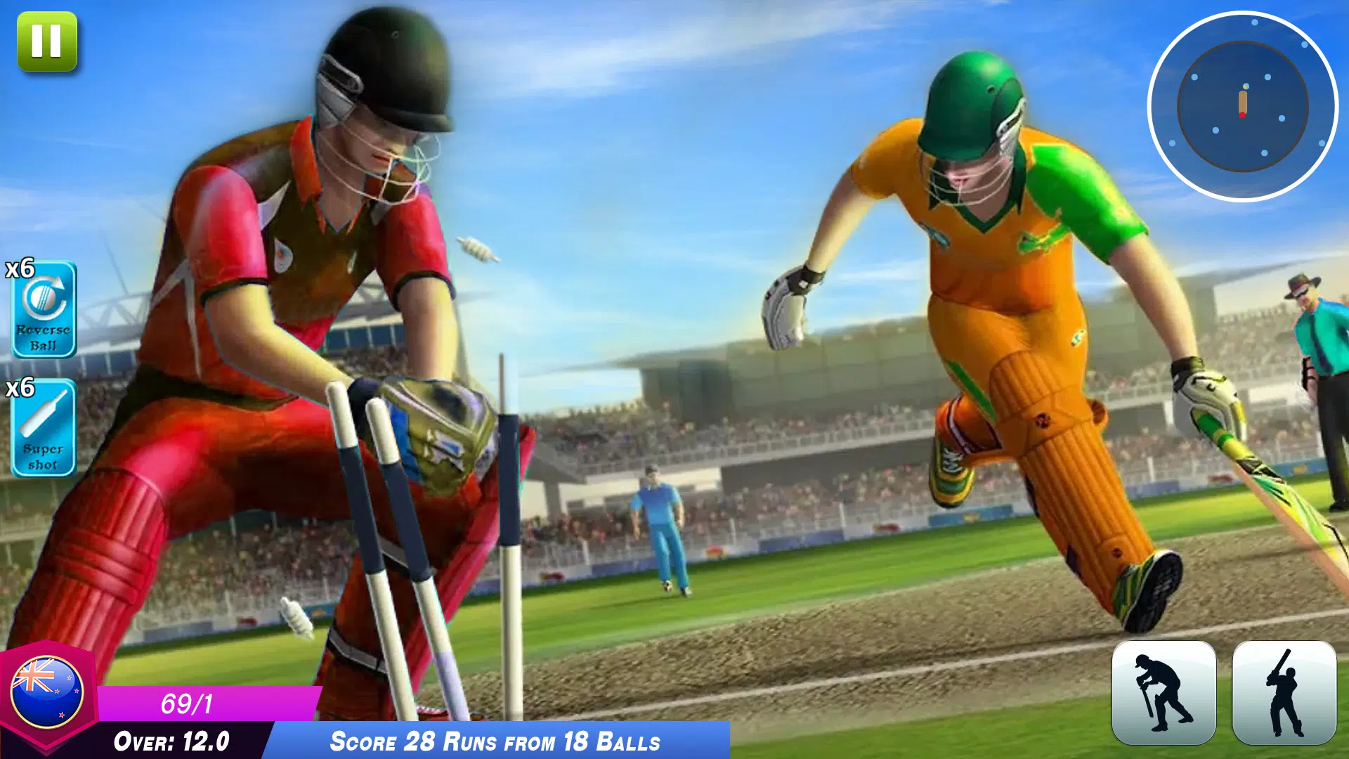 World Cricket Games Offline Скриншот 4