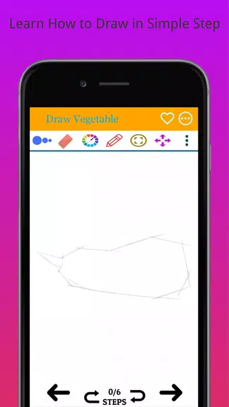 How to Draw Real Vegetables應用截圖第1張