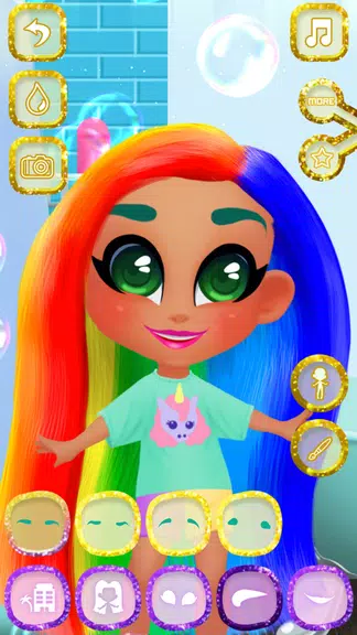 Candy Hair Salon - Doll Games ภาพหน้าจอ 2