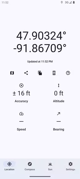 Positional GPS, Compass, Solar Скриншот 1