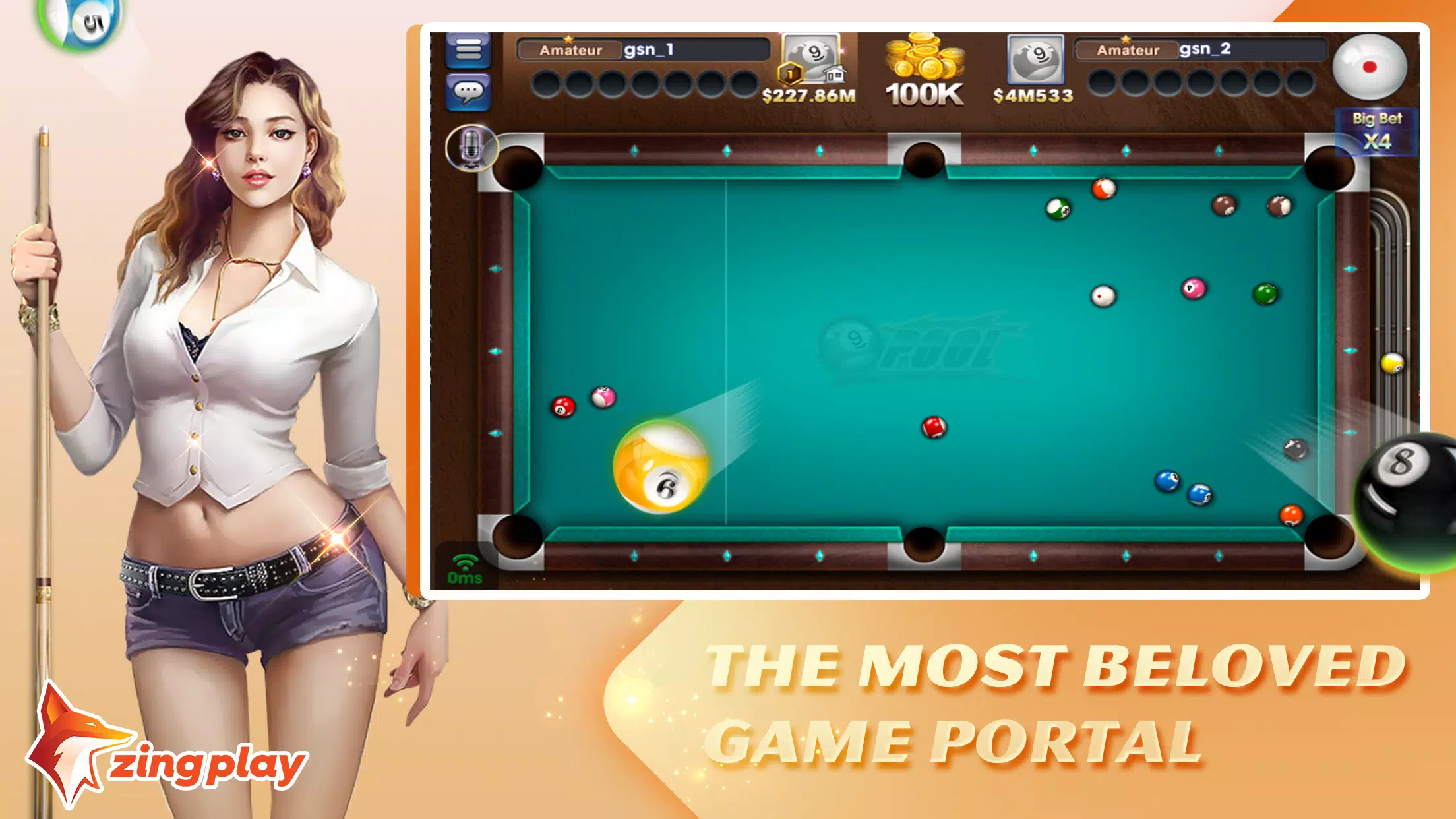 ZingPlay Games: Pool & Casual Screenshot 3