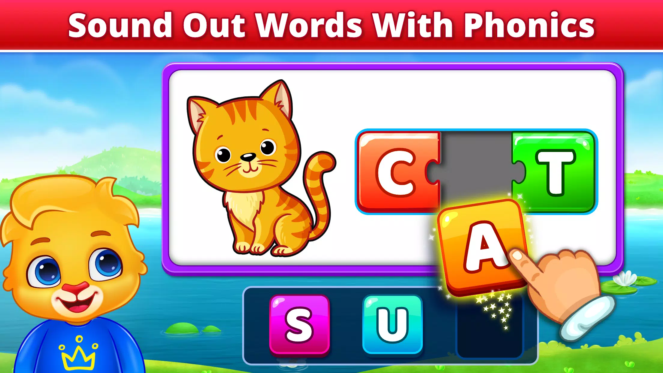 Spelling & Phonics: Kids Games Ekran Görüntüsü 2