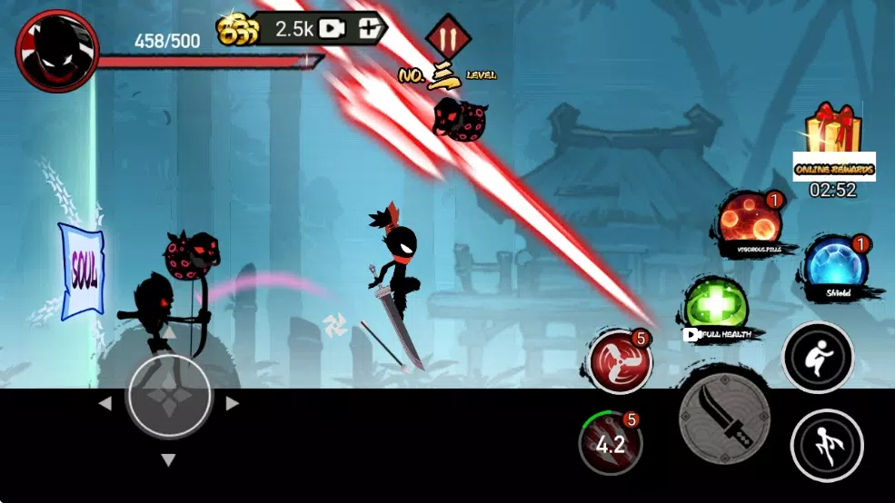 Stickman Fighting Spirit ภาพหน้าจอ 4