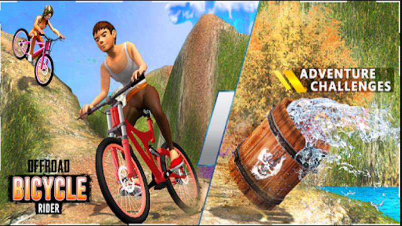 Offroad Bicycle Bmx Stunt Game Schermafbeelding 2