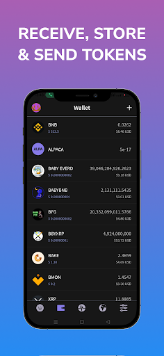 WalletSwap Crypto Wallet Zrzut ekranu 3