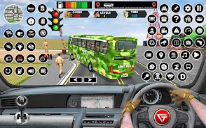 Army Coach Bus Simulator Games Capture d'écran 1