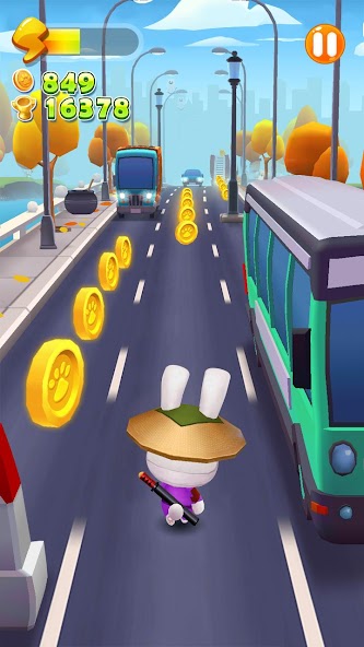 Run Talking Ninja Run! Mod Ảnh chụp màn hình 4