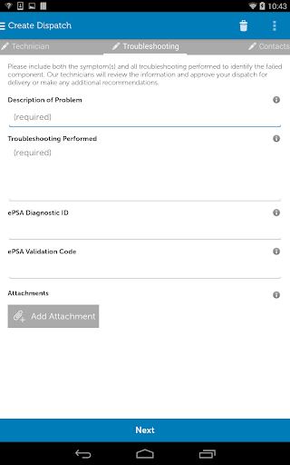 Dell TechDirect स्क्रीनशॉट 2