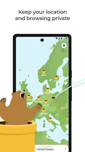 TunnelBear VPN應用截圖第1張