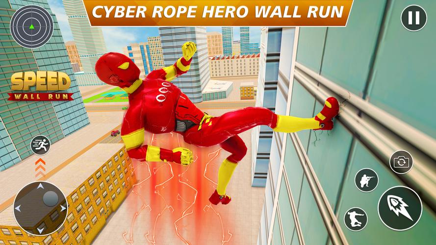 Cyber Rope Hero 스크린샷 4