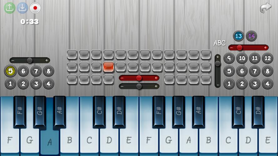 Merveilleux piano Capture d'écran 3